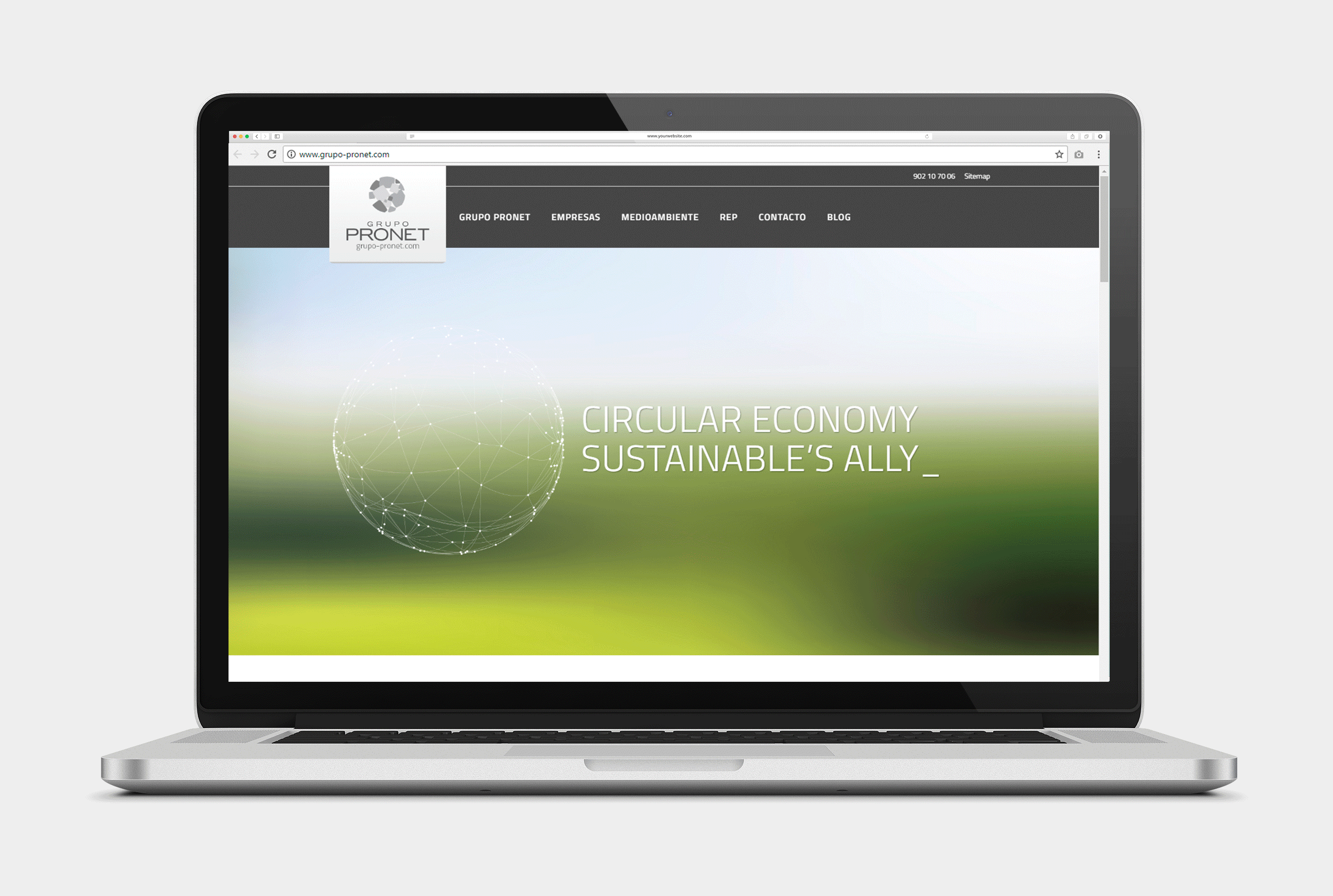 Grupo Pronet - Branding, Case Studies, Editorial, Multimedia, Video, Web