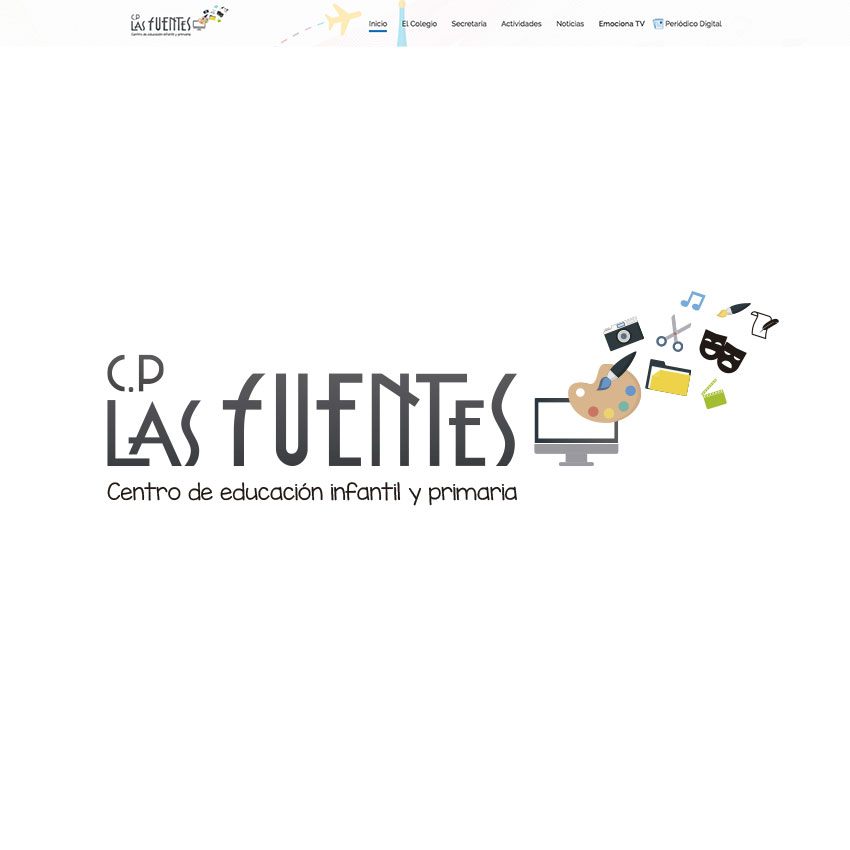 Web para el CP Las Fuentes