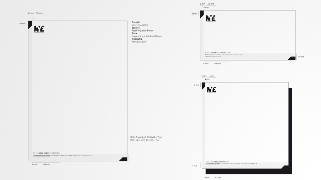 NYE - 3D, Branding