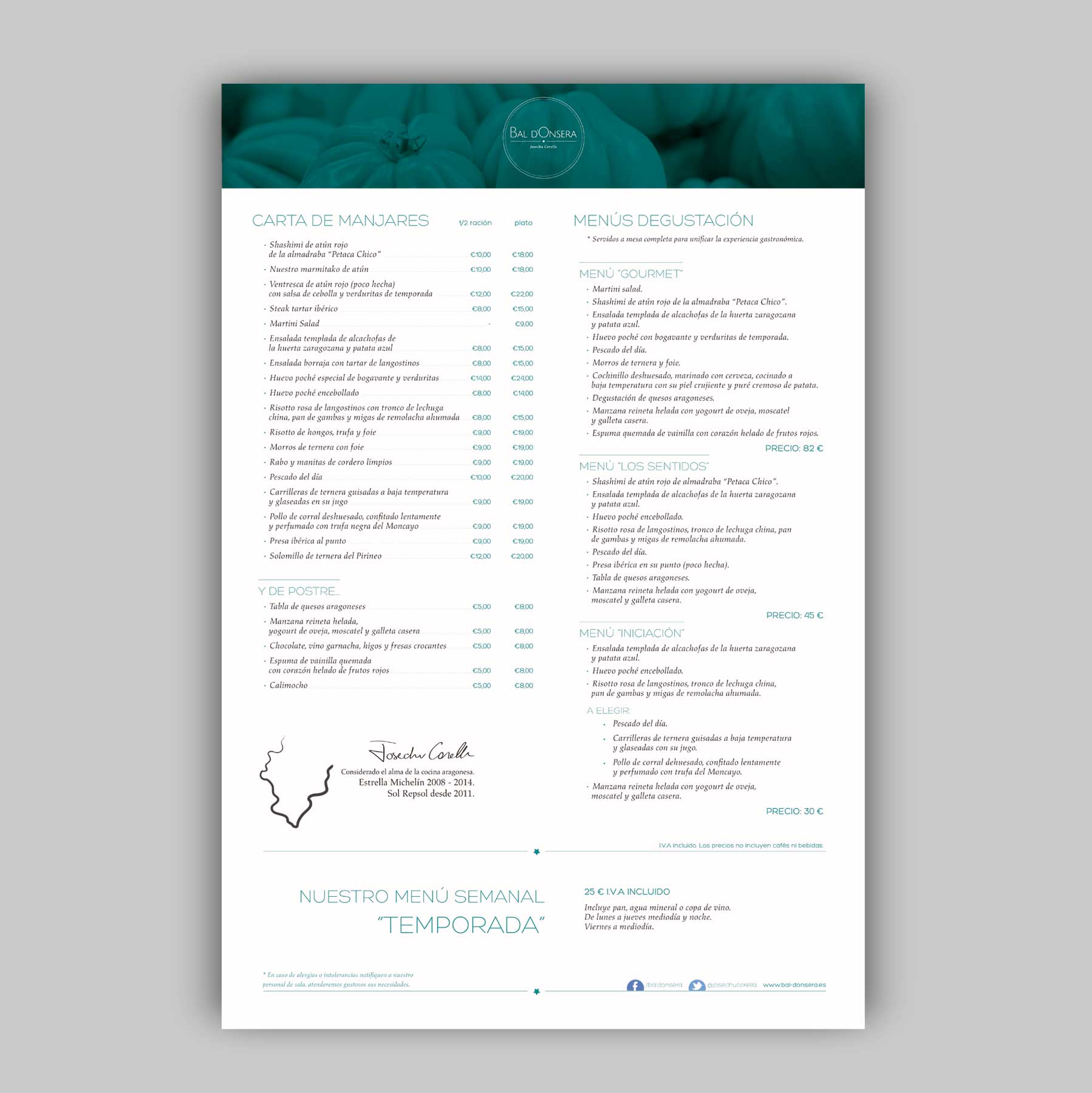 Diseño de imagen y web para Bal D’Onsera - Branding, Gráfico, Web