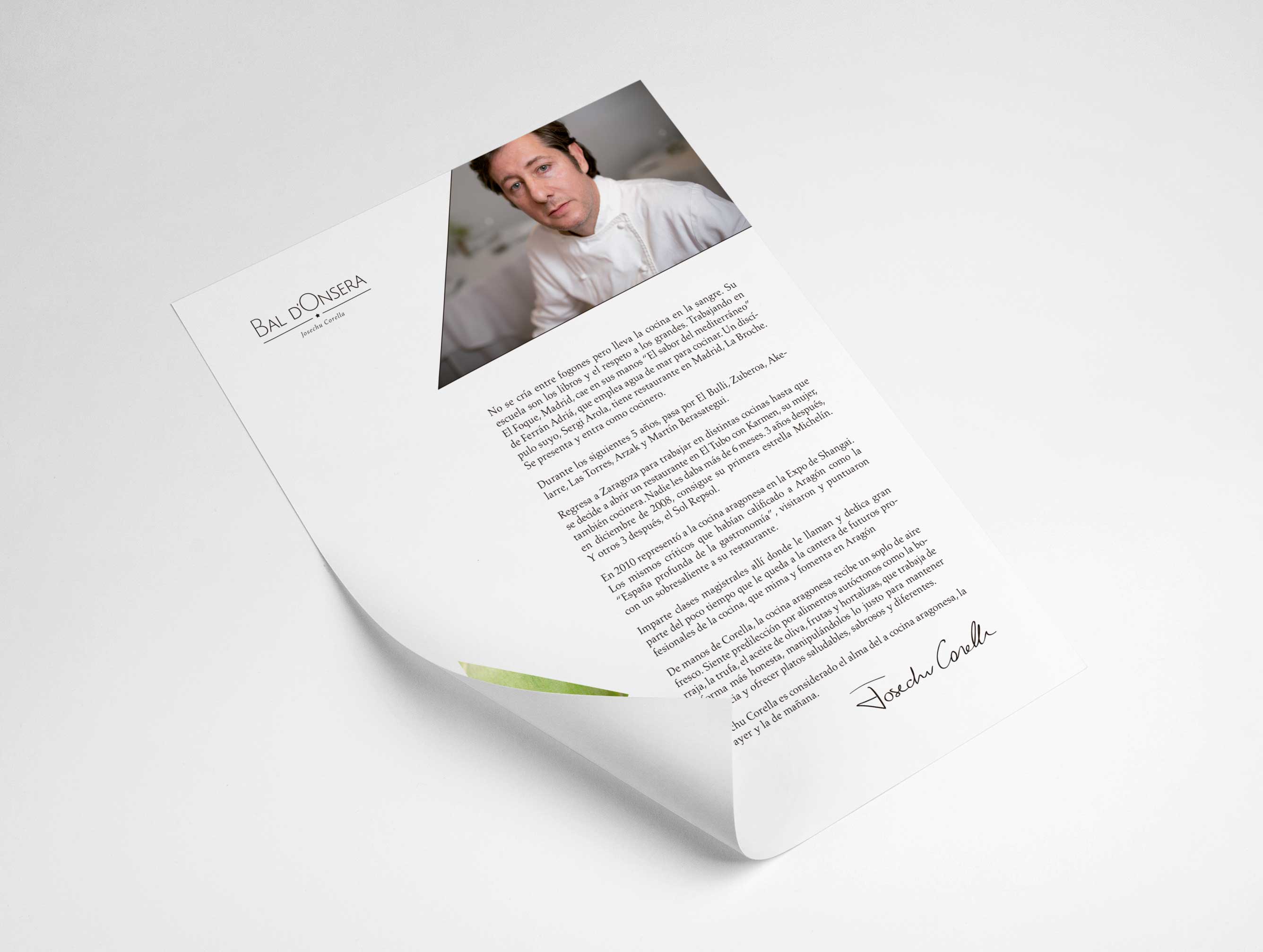 Diseño de imagen y web para Bal D’Onsera - Branding, Gráfico, Web