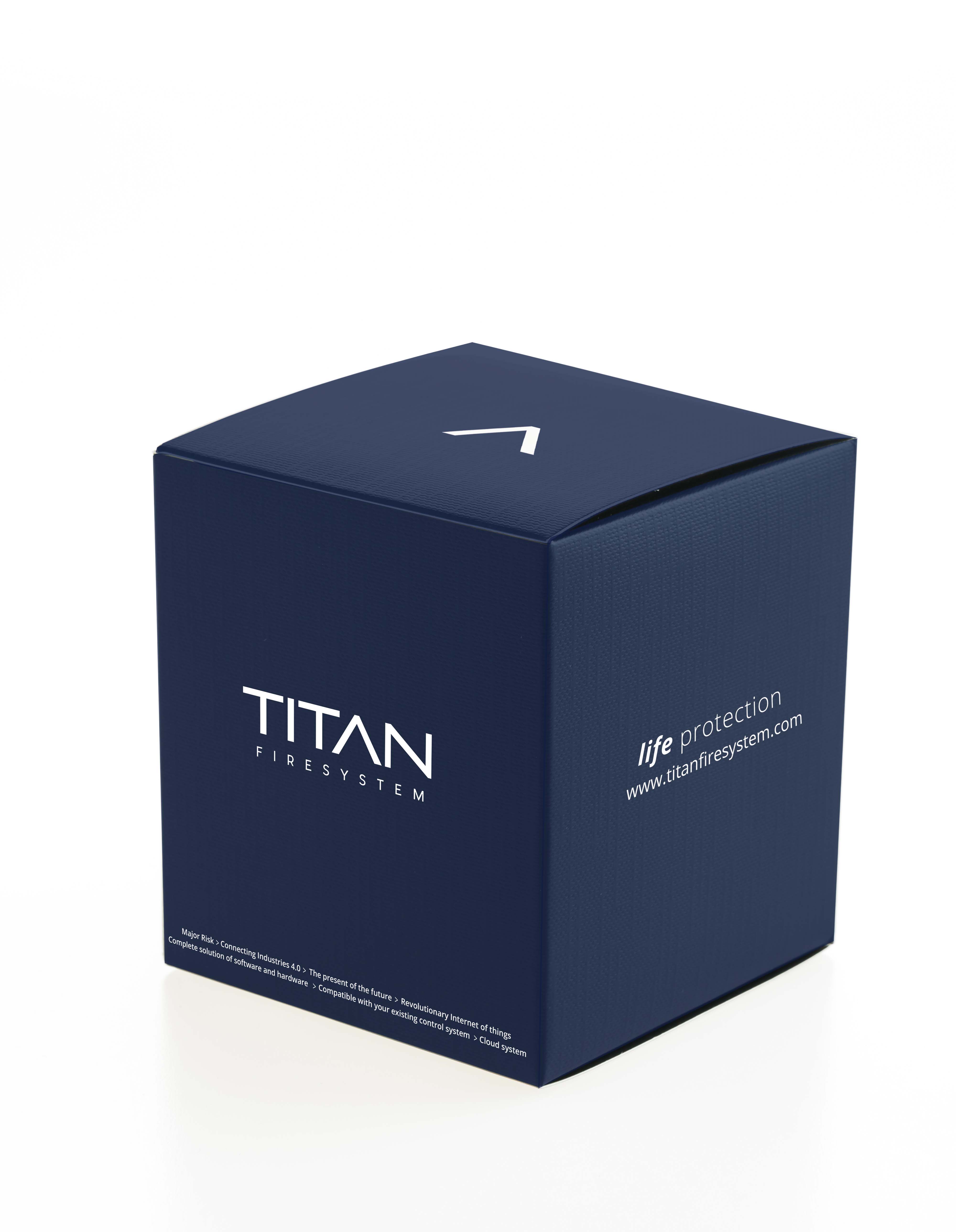 Packaging Titan Fire System - Gráfico