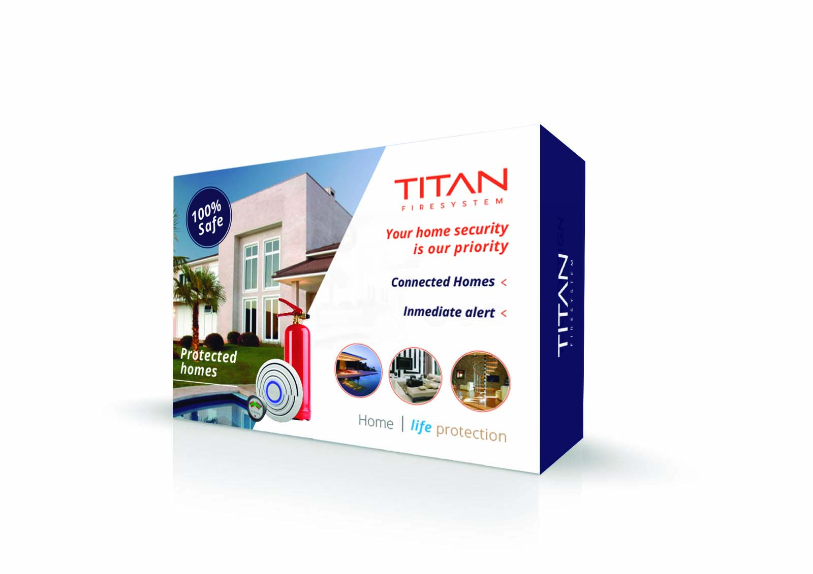 Packaging Titan Fire System - Gráfico