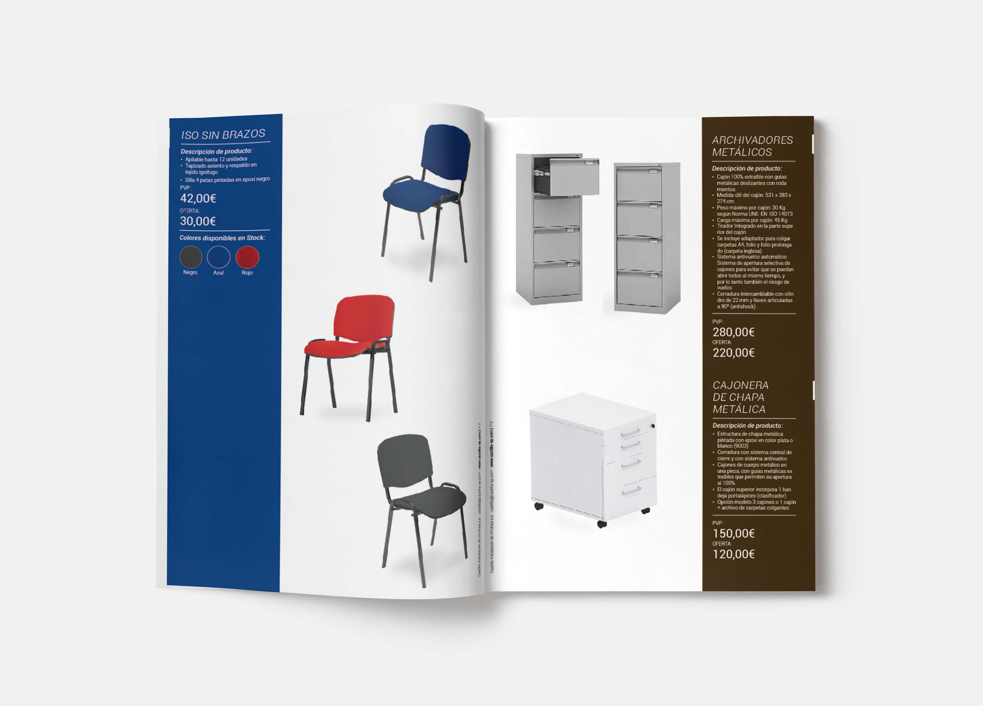 Castilla Instalación de oficinas S.A. - Diseño Editorial, Gráfico