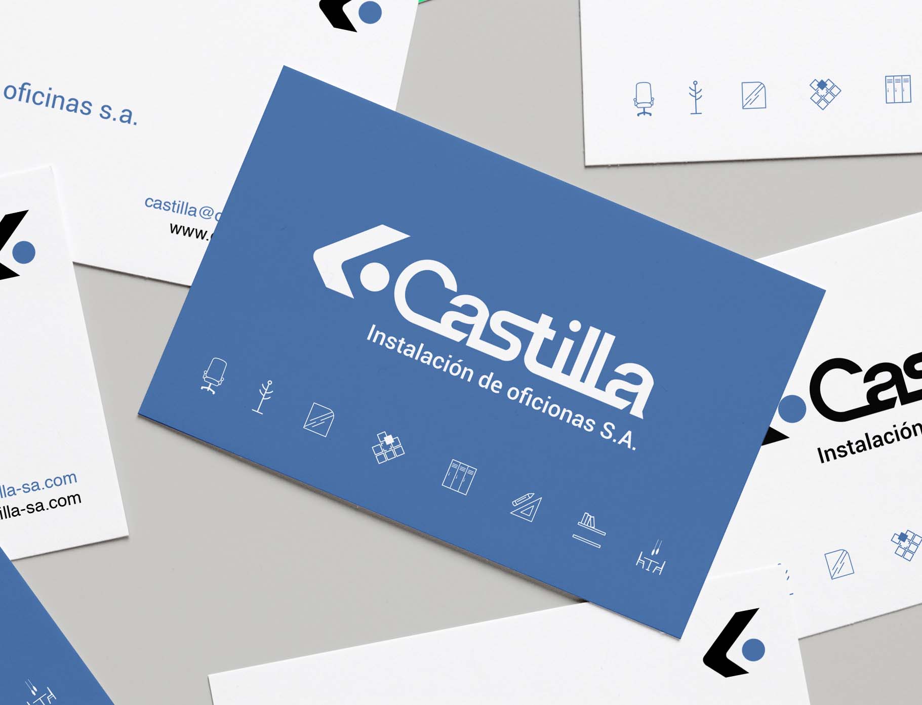 Castilla Instalación de oficinas S.A. - Diseño Editorial, Gráfico