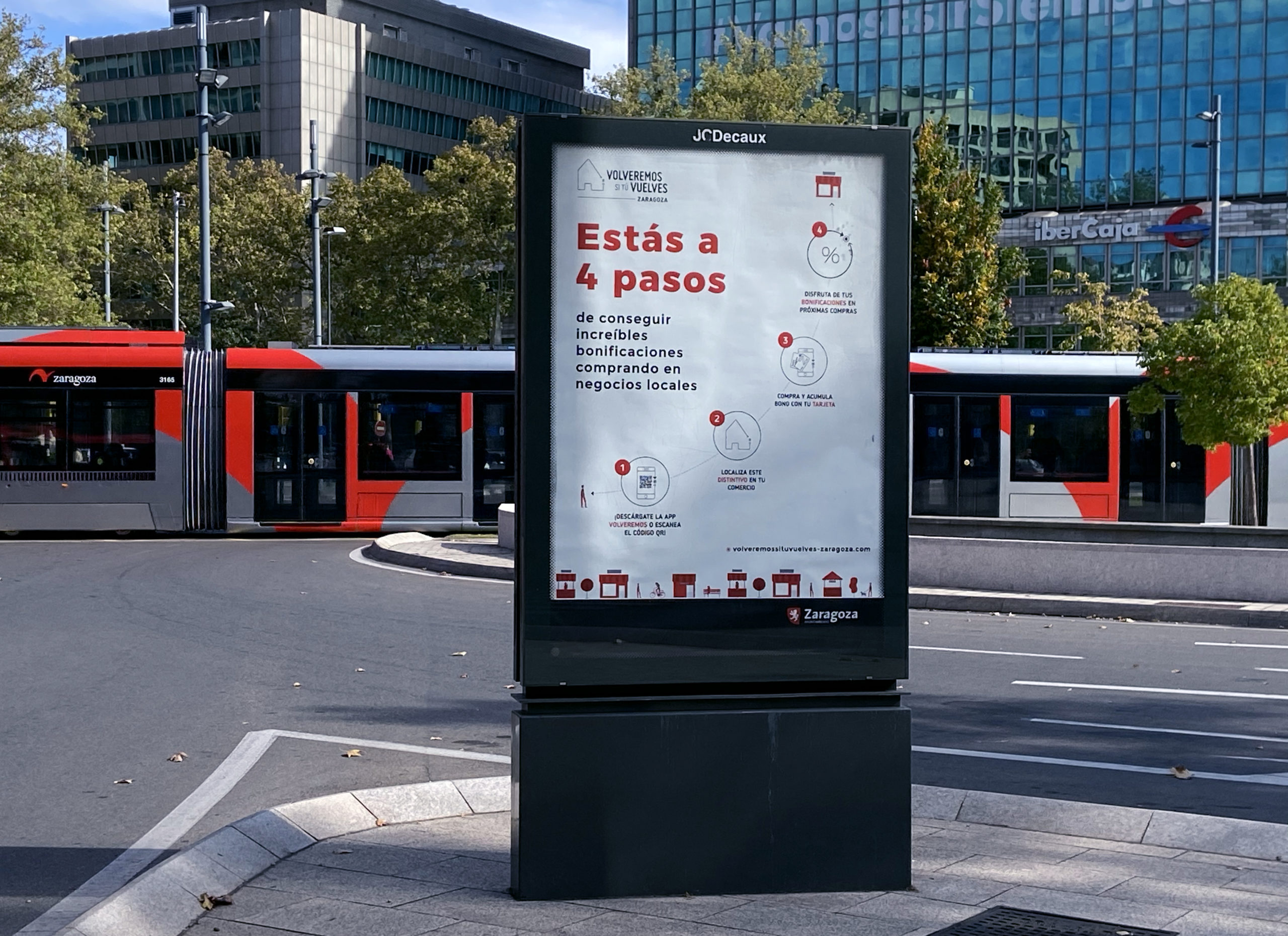 Campaña de comunicación 360º «Volveremos» para el Ayuntamiento de Zaragoza